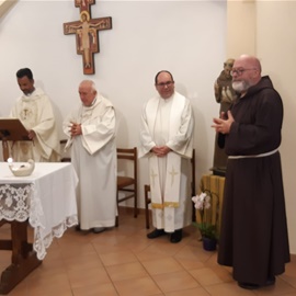 La celebrazione in Convento